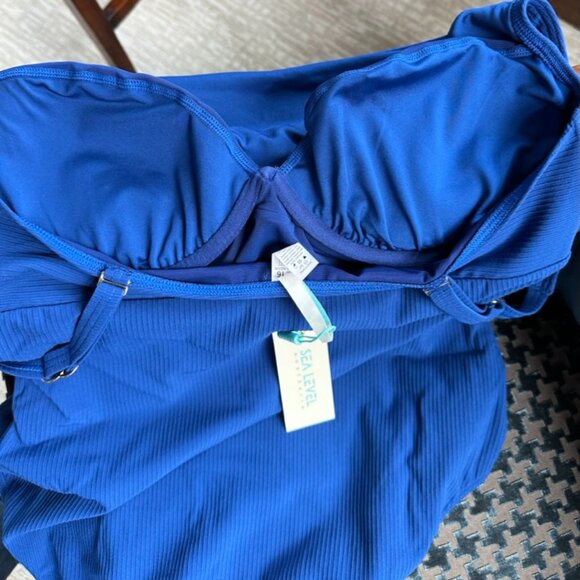 NWT Sea Level Australia Riviera Blue Women's 12 Swimsuit - Picture 5 of 12